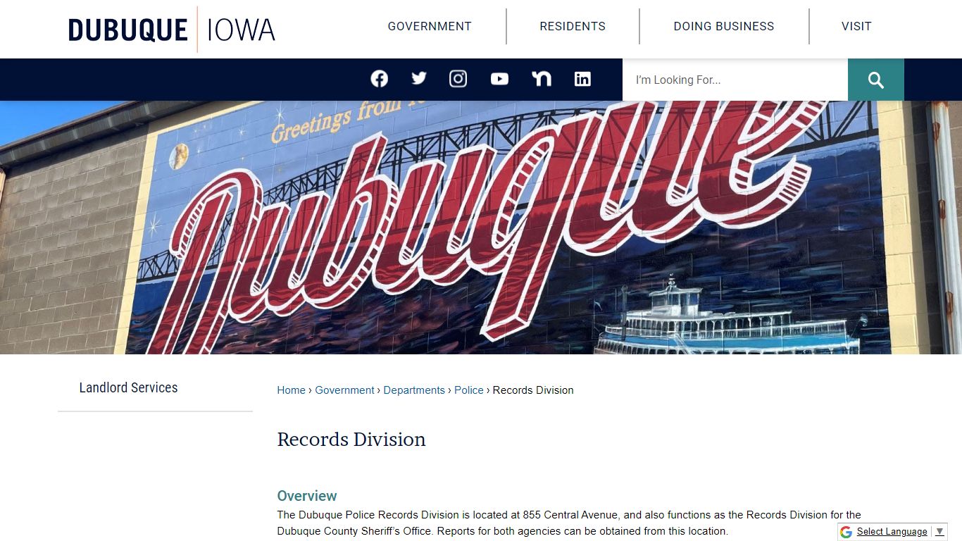 Records Division | Dubuque, IA - Official Website